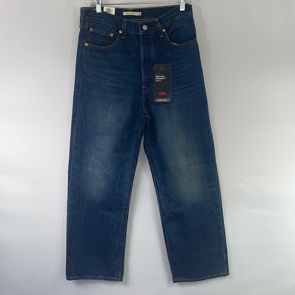 BNWT Levi's® Premium RIBCAGE wide leg Jeans 30x27